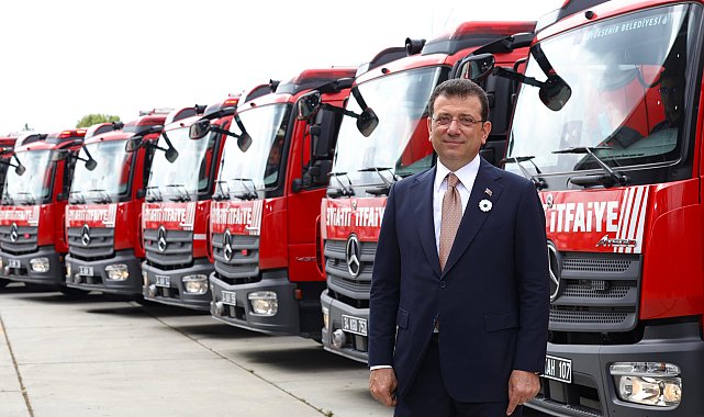 İmamoğlu: İstanbul İtfaiyesi'ne 134 yeni araç kazandırmış olduk