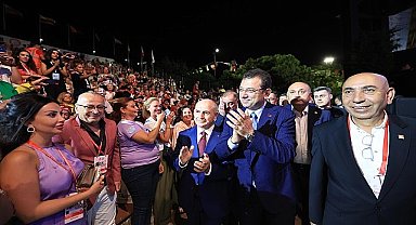 İstanbul Büyükşehir Belediye (İBB) Başkanı Ekrem İmamoğlu, 25. İstanbul Büyükçekmece Uluslararası Kültür ve Sanat Festivali'nde konuştu