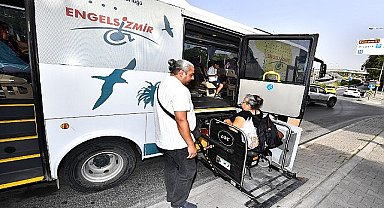 İzmir Büyükşehir'den engelleri aşan hizmet