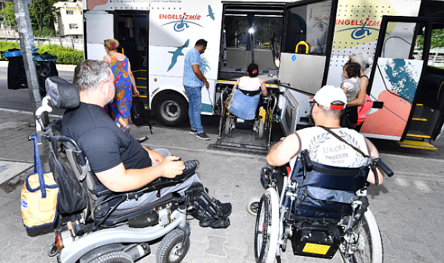 İzmir Büyükşehir’den engellilere hizmet