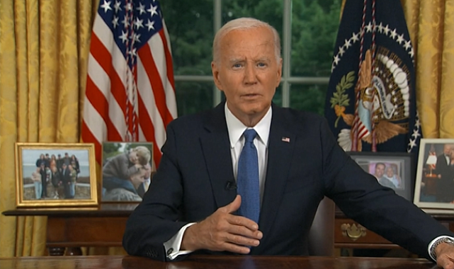 Joe Biden: Meşaleyi devrediyorum