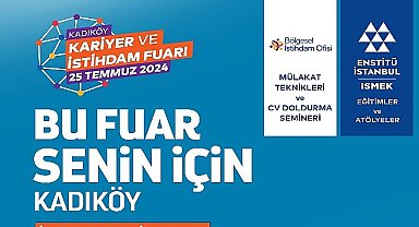 Kadıköy'de iş arayanlar ve işverenler “Kariyer ve İstihdam Fuarı'nda
