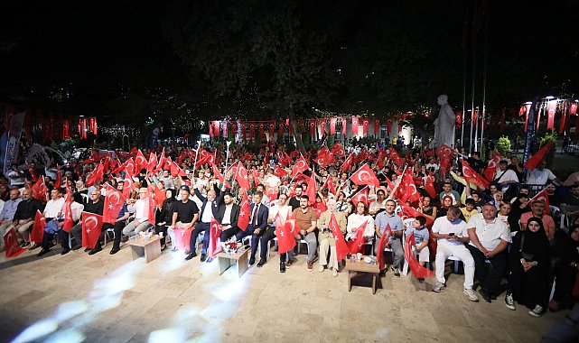 Kağıthane'de 15 Temmuz için etkinlik düzenlendi