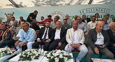 Kahramankazan Belediye Başkanı Selim Çırpanoğlu Aluçdağı Yağlı Güreş Festivali'ne katıldı
