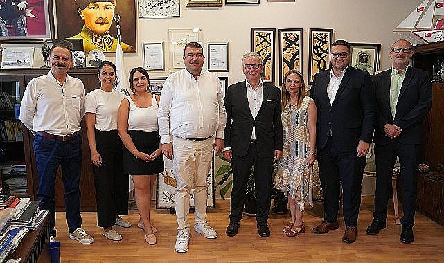 Kardeş belediye Hamm'dan Seferihisar'a ziyaret