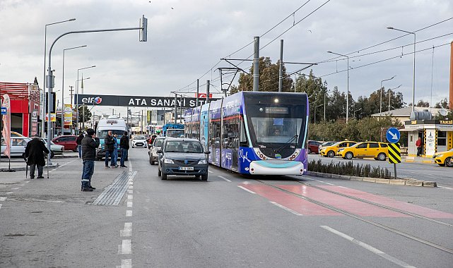 Karşıyaka ve Çiğli tramvay hatlarında düzenleme yapıldı