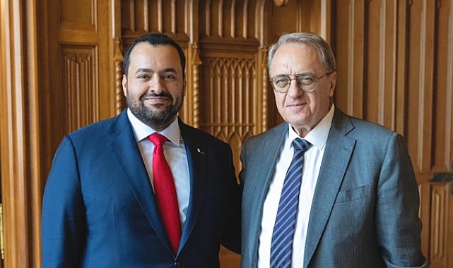 Katar Devlet Bakanı Al Khulaifi, Rusya Dışişleri Bakan Yardımcısı Bogdanov ile görüştü