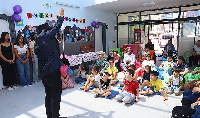 Kayseri'nin Engelsiz Çocuk Evi’nde doğum günü etkinliği