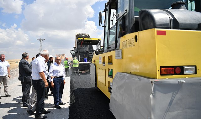 Kayseri'nin Kocasinan ilçesindeki yol yapım çalışmaları tamamlandı