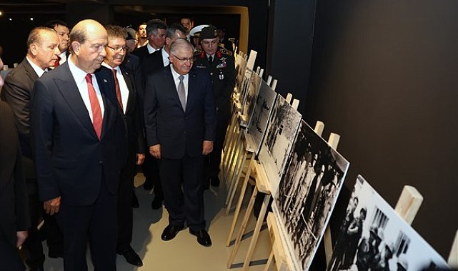 KKTC Cumhurbaşkanı Tatar ile Bakan Güler, 50'nci Yıl Sergisi’nin açılışını yaptı