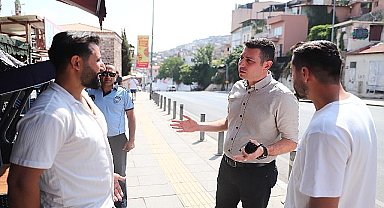 Konak zabıtasından İkiçeşmelik'te sıkı denetim