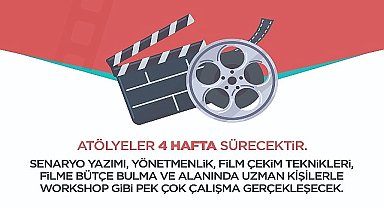 Küçükçekmece Belediyesi Film Yapım Atölyesi'nde sektörün ustalarıyla buluşturuyor
