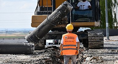 Lüleburgaz Belediyesi'nden 6 kilometrelik kanalizasyon hattı