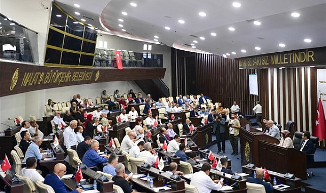 Malatya Büyükşehir Belediye Meclisi Temmuz ayı ilk birleşimi yapıldı