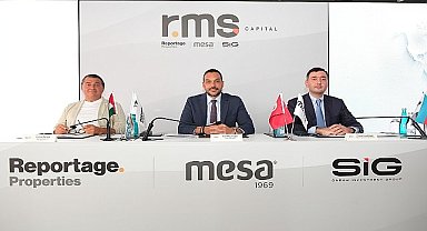 MESA Holding, Reportage Properties ve Sabah Investment Group gayrimenkulde yeni ve güçlü iş birliğine imza attı.
