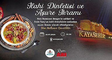 Nevşehir Belediyesi tarafından Muharrem Ayı ve Aşure Günü dolayısıyla düzenlenecek olan program bu akşam Nevşehir Kalesi'nde gerçekleştirilecek