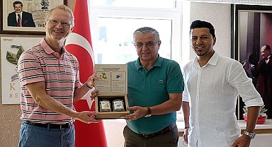 Norveç Parlamento Üyesinden Başkan Topaloğlu'na ziyaret