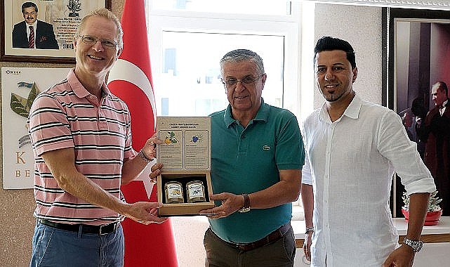 Norveç Parlamento Üyesinden Başkan Topaloğlu'na ziyaret