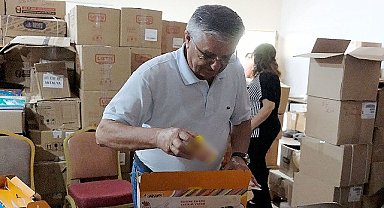 Öğrencilerin kırtasiye malzemeleri Kemer Belediyesi'nden