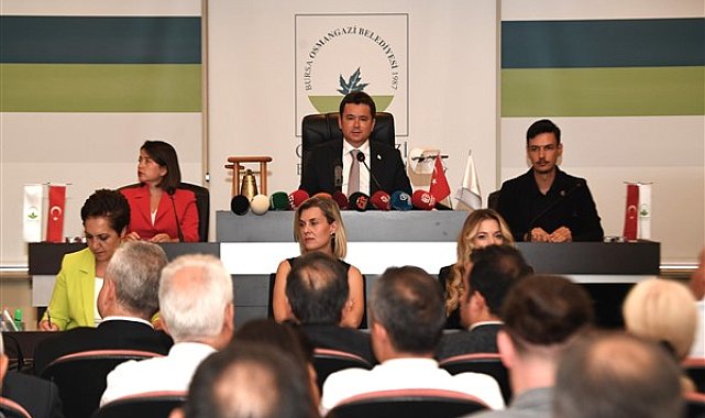 Osmangazi Belediyesi Temmuz Ayı Meclis Toplantısı gerçekleşti