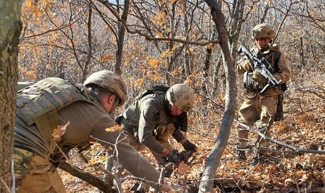 Pençe-Kilit Operasyonu bölgesinde teröristlere ait çok sayıda mühimmat ele geçirildi