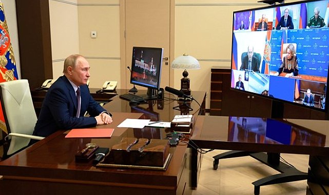 Putin, Güvenlik Konseyi'nin daimi üyeleriyle toplantı yaptı