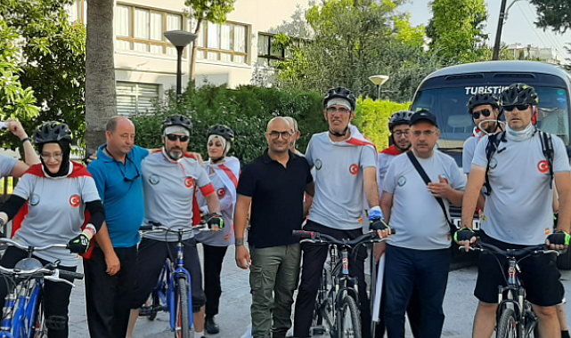 Rumi Görme Engelliler Derneği Üyeleri, KKTC’de pedal çevirdi