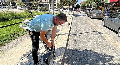 Salihli Belediyesi Zabıta Ekipleri Kaldırım İşgali Denetimine Ara Vermeden Devam Ediyor