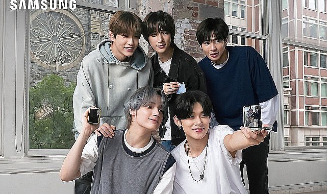 Samsung'dan ünlü K-pop grubu TOMORROW X TOGETHER'ın yorumuyla Galaxy şarkısı: “Open Always Wins
