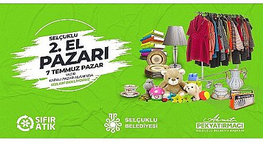 Selçuklu Belediyesi tarafından Yazır Kapalı Pazar alanına her ayın ilk pazar günü kurulan Selçuklu İkinci El Pazarı 7 Temmuz Pazar Günü kurulacak