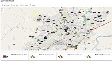 Sivas Belediyesi tarafından oluşturulan “Araç İzleme Merkezi Projesi