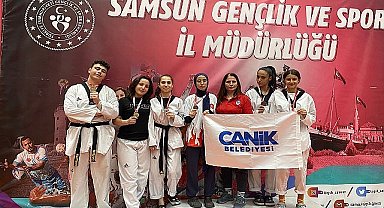 Taekwondo'da Canik Rüzgârı 