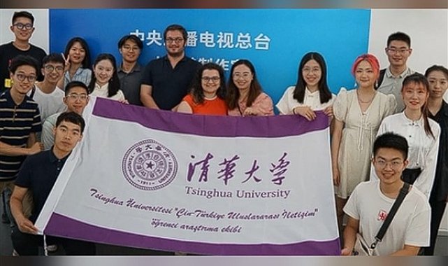 Tsinghua Üniversitesi öğrencileri CGTN Türk'ü ziyaret etti