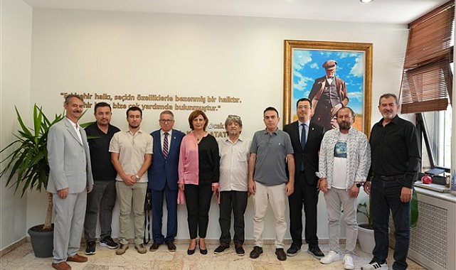 TSYD Eskişehir Şubesi’nden Başkan Ünlüce’ye ziyaret