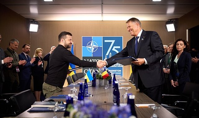 Ukrayna ile Romanya arasında güvenlik anlaşması imzalandı