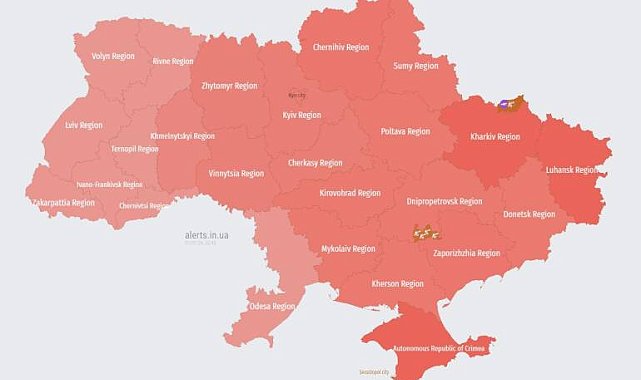 Ukrayna'nın hava savunması: Birçok bölge Rus saldırısı altında