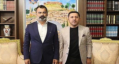 Ürgüp Belediye Başkanı Ali Ertuğrul Bul, Nevşehir Belediye Başkanı Rasim Arı'ya iade-i ziyarette bulundu