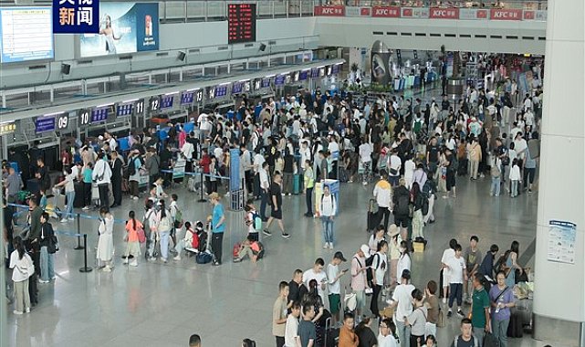 Urumçi Havalimanı’nda günlük ziyaretçi rekoru kırıldı