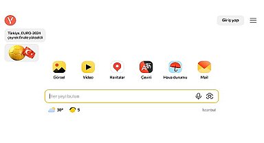 Yandex, Euro 2024'te Çeyrek Finale Kalan Türkiye'yi Tebrik Etti
