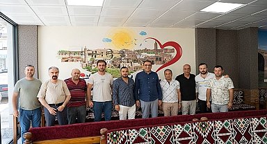 Yiğit'ten imece ile yapılan taziye evine ziyaret