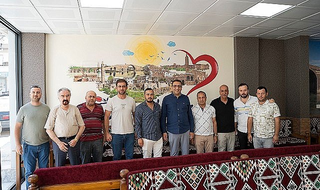Yiğit'ten imece ile yapılan taziye evine ziyaret