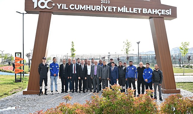 100. Yıl Cumhuriyet Millet Bahçesi yenileniyor
