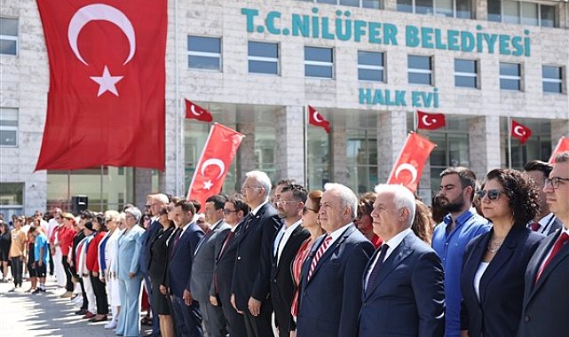 30 Ağustos Zafer Bayramı, Nilüfer’de düzenlenen törenle kutlandı