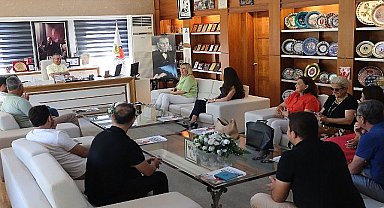 ABB Tarımsal Hizmetleri Daire Başkanından Başkan Topaloğlu'na ziyaret