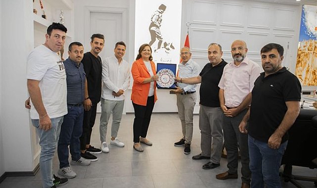 Afyonkarahisar Amatör Spor Kulüpler Birliği, Başkan Köksal'ı ziyaret etti