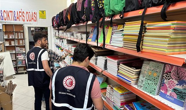 Afyonkarahisar’da kırtasiye denetimleri sürüyor