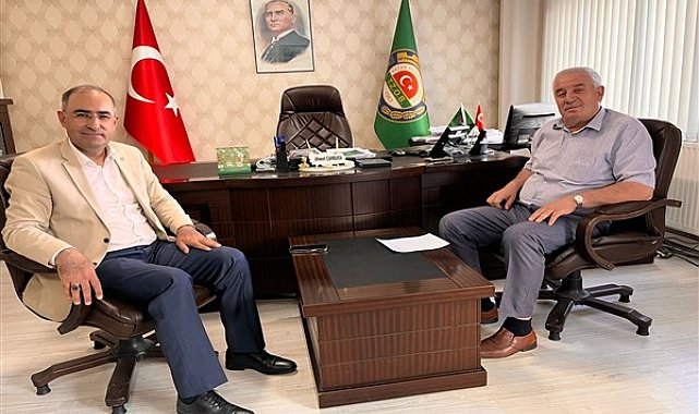 AK Partili Arslan'dan Afyonkarahisar Ziraat Odası Başkanı Çankaya’ya ziyaret