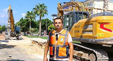 ASAT yağmur suyu drenaj hattı çalışmaları Kepez'de devam ediyor