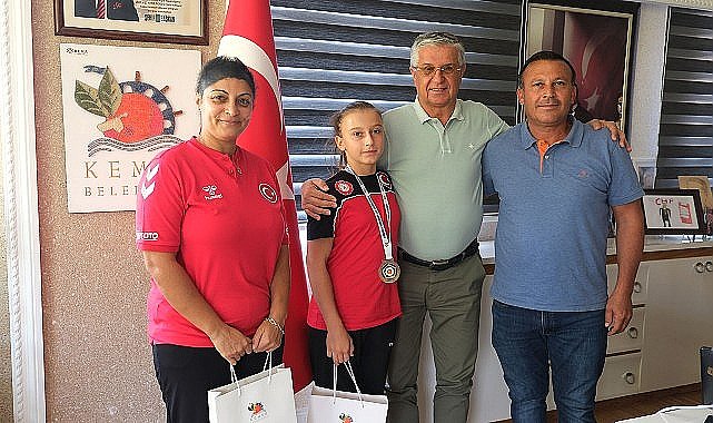 Avrupa Şampiyonu Judocudan Başkan Topaloğlu'na ziyaret