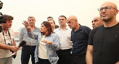 Aydın Büyükşehir Belediyesi İtfaiyesi'nden Orman Yangınına Hızlı Müdahale